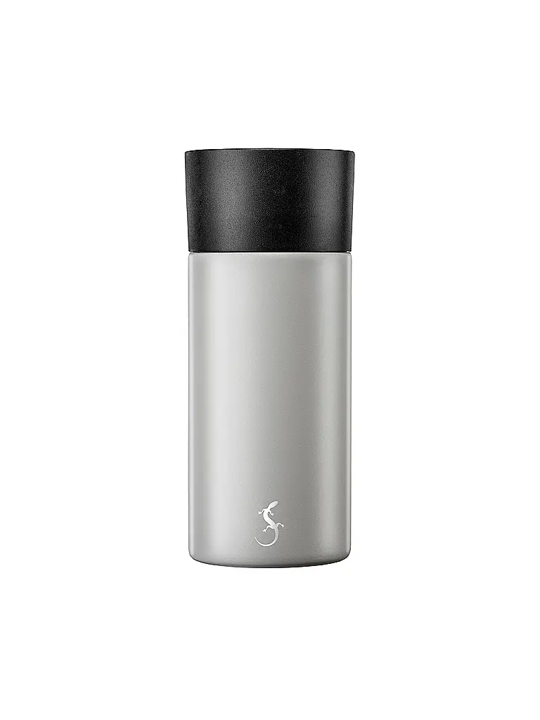 LURCH | Bicchiere termico 360° in acciaio inox 0,3 l Grigio Jura | Grigio chiaro