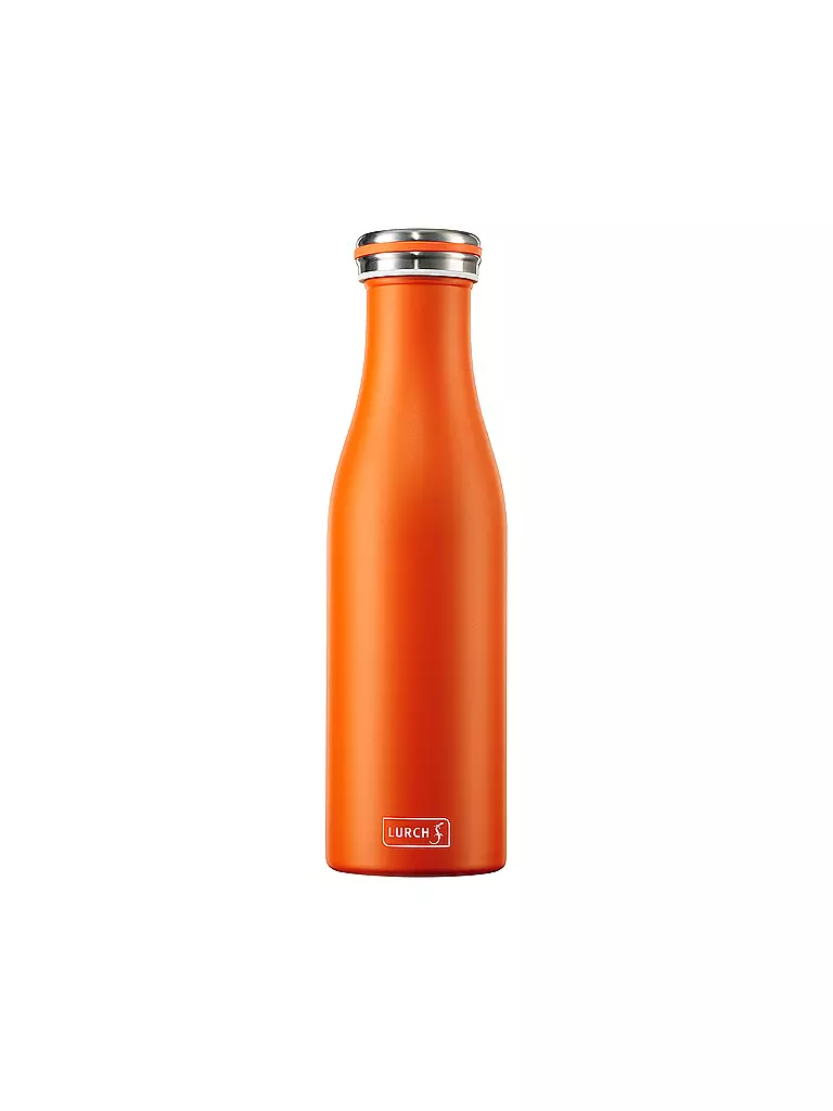 LURCH | Borraccia termica - Thermos in acciaio inox 0,5 l Arancione | Arancione