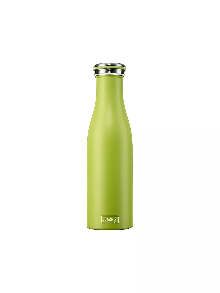 LURCH | Borraccia termica - Thermos in acciaio inox 0,5 l Verde fresco | Verde