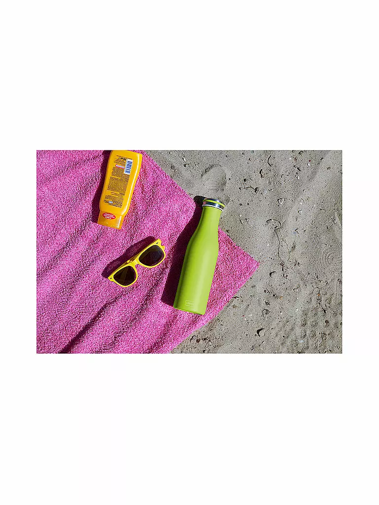 LURCH | Borraccia termica - Thermos in acciaio inox 0,5 l Verde fresco | Verde