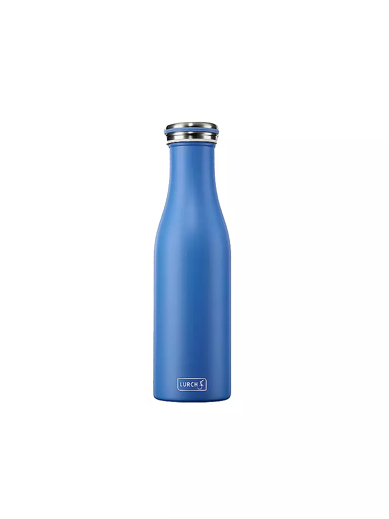 LURCH | Borraccia termica - Thermos in acciaio inox 0,5l Azzurro | Blu