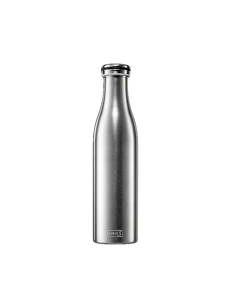 LURCH | Borraccia termica - Thermos in acciaio inox 0,75 l | Argento