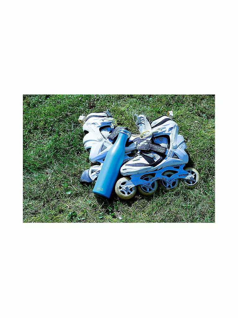 LURCH | Borraccia termica - Thermos in acciaio inox 0,75l Azzurro | Blu