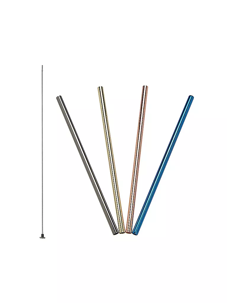 LURCH | Cannucce EDS dritte 21,5 cm, set da 4 | Multicolore