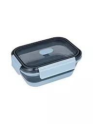 LURCH | Contenitore per alimenti in silicone 0,8 l Frozen-Blue | Blu chiaro