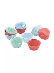 LURCH | Flexiform Muffinliner Cuore Set da 6 Mix Pastello | Multicolore