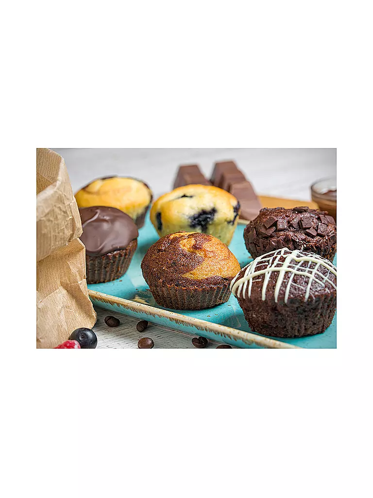 LURCH | Flexiform Muffinliner Set da 12 Mix Pastello | Multicolore