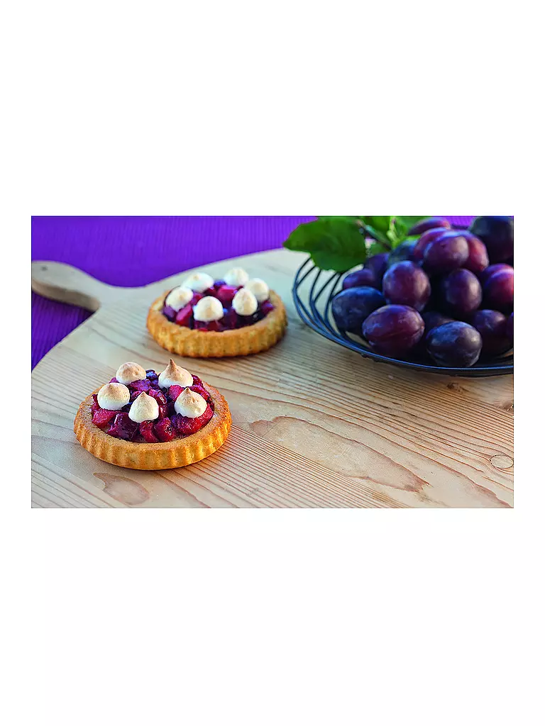 LURCH | Flexiform Set da 6 stampi per torte monoporzione Mix Pastello | Multicolore