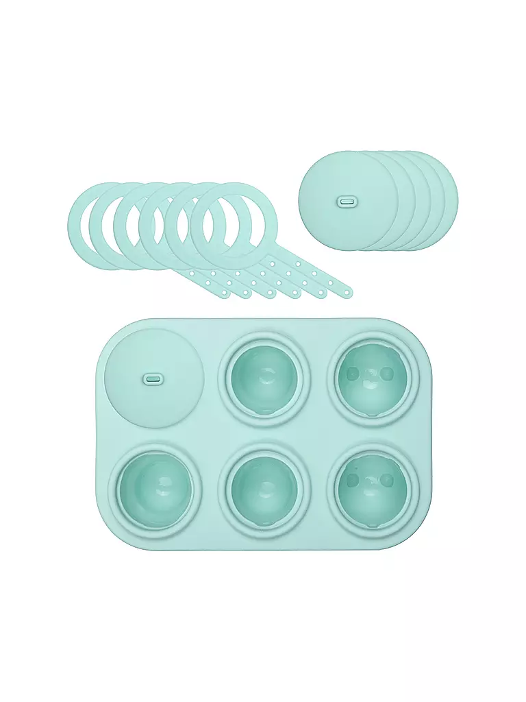 LURCH | Forma per cubetti di ghiaccio ICEFORM ARCTIC 6 scomparti Harmony Mint | Menta