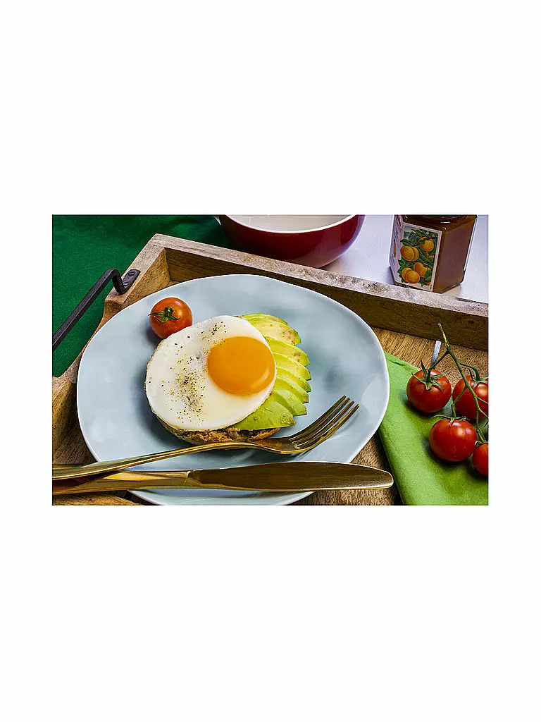 LURCH | Forma per uova rotonda, set da 2, silicone, grigio chiaro/grigio ferro |