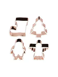 LURCH | Formine per biscotti 4 pz. SKY MINI Rame/Silicone | Rame