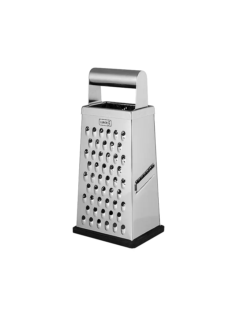 LURCH | Grattugia a quattro lati 24,5 cm in acciaio inox | Argento