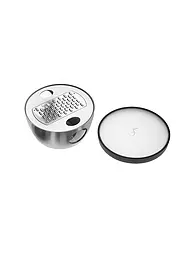 LURCH | Grattugia per parmigiano RazorTech EDS con coperchio 13 cm | Argento