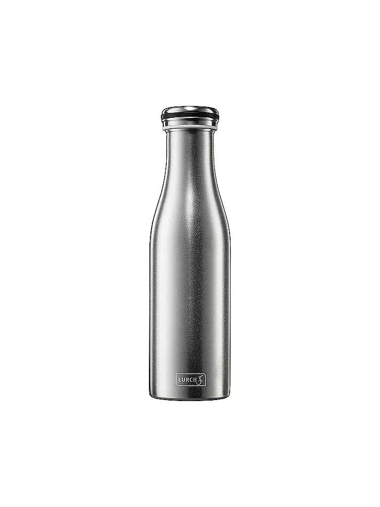 LURCH | Isolierflasche - Thermosflasche Edelstahl 0,5l | Argento