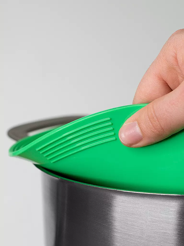 LURCH | Paraschizzi 27 cm in silicone verde | 