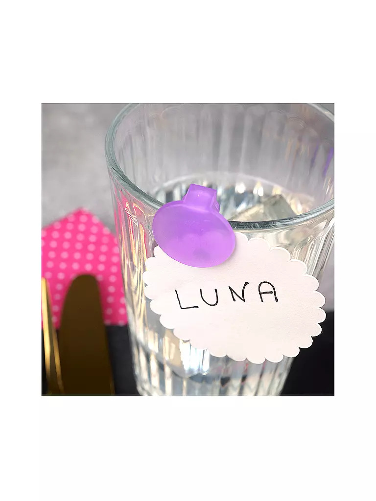 LURCH | Segnabicchieri a clip, set da 12 |