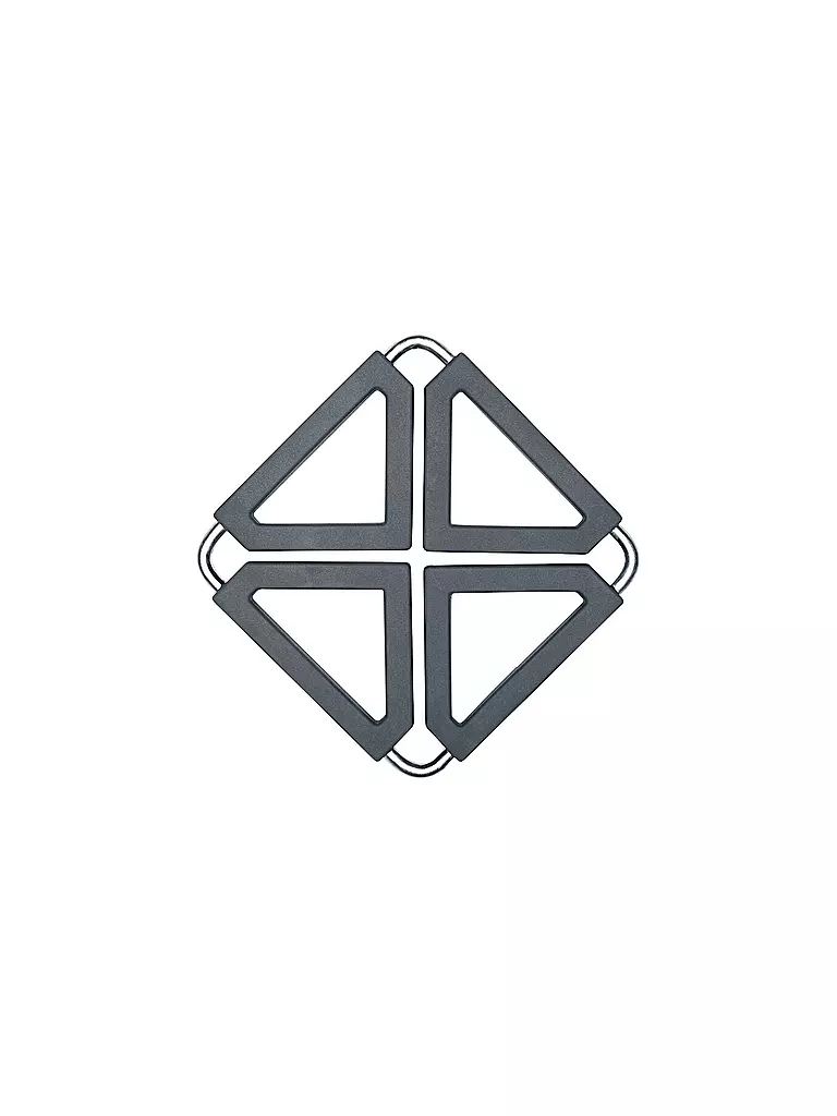 LURCH | Sottopentola in silicone pieghevole grigio ferro | Grigio