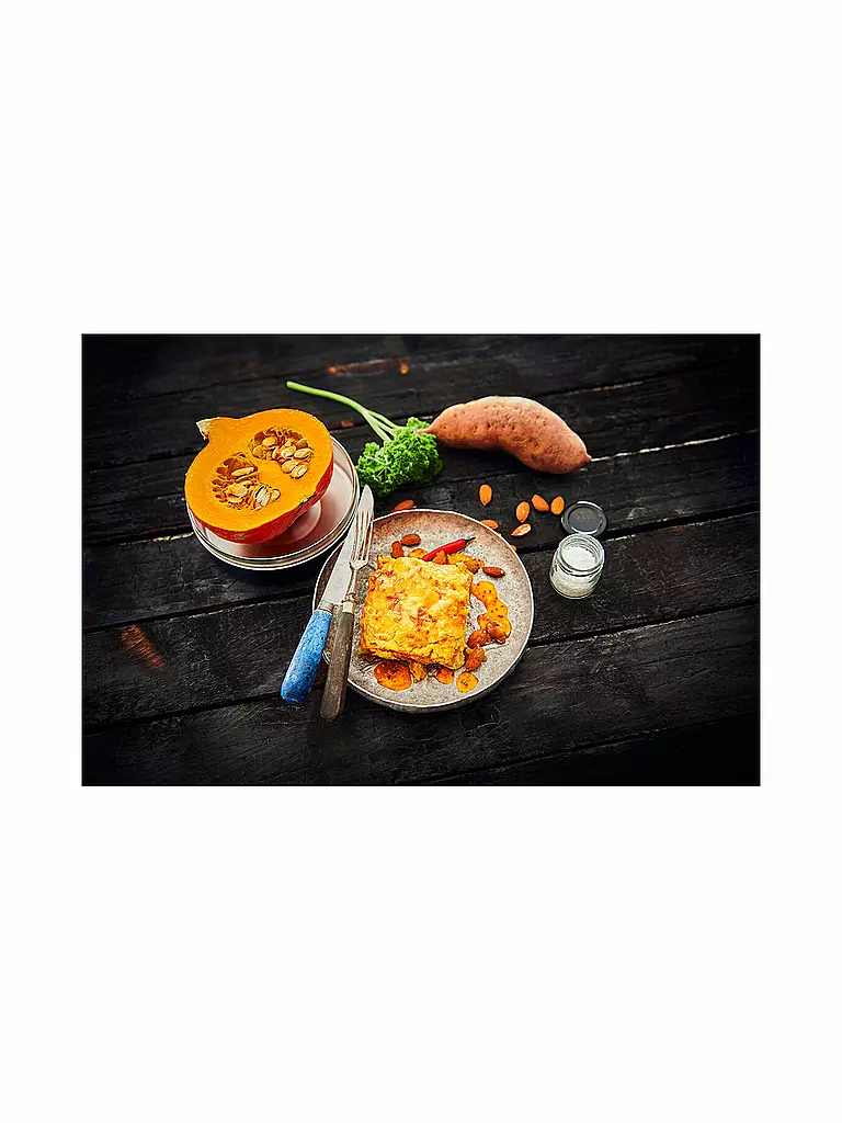 LURCH | Tagliaverdure a nastro Catto grigio ferro/bianco | Bianco