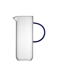 LYNGBY GLAS | Brocca in vetro TORINO 1,1l Rosa/Blu | Trasparente
