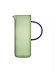 LYNGBY GLAS | Brocca in vetro TORINO 1,1l Rosa/Blu | Verde chiaro