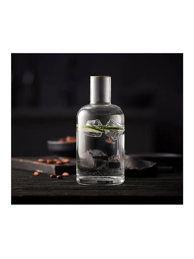 LYNGBY GLAS | Caraffa con bordo dorato 1,5l PALERMO | 