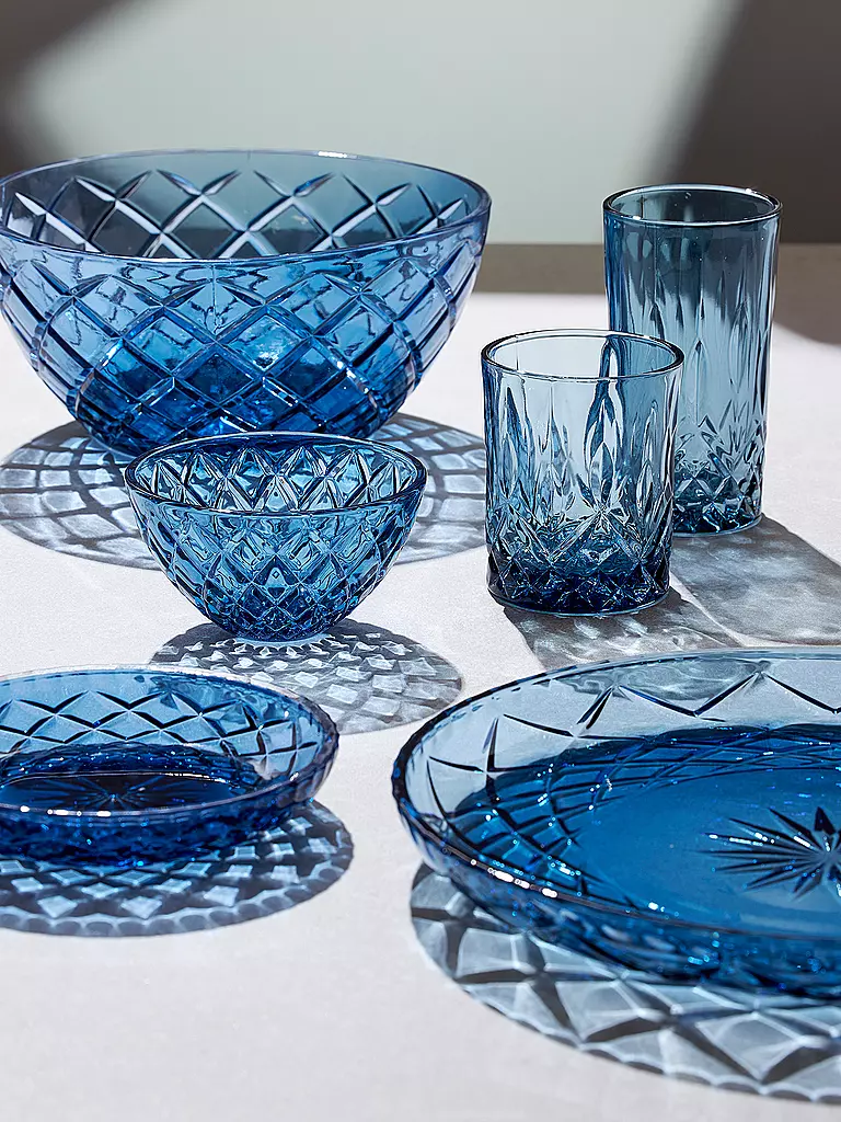 LYNGBY GLAS | Ciotola 24cm SORRENTO Blu | 
