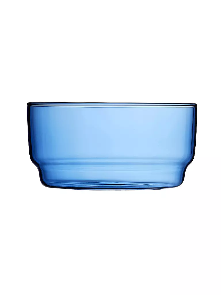 LYNGBY GLAS | Schale 2er Set TORINO 50cl Blau   | Blu