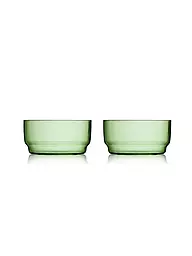 LYNGBY GLAS | Schale 2er Set TORINO 50cl Gruen  | Verde chiaro