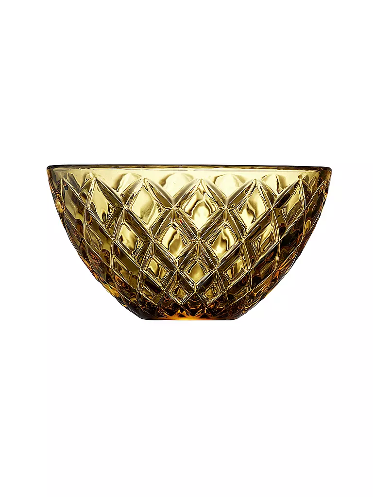 LYNGBY GLAS | Schale 4tlg. 12cm SORRENTO Amber | Giallo