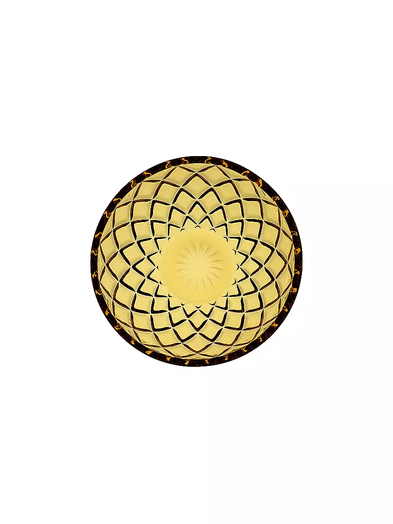 LYNGBY GLAS | Schale 4tlg. 12cm SORRENTO Amber | Giallo