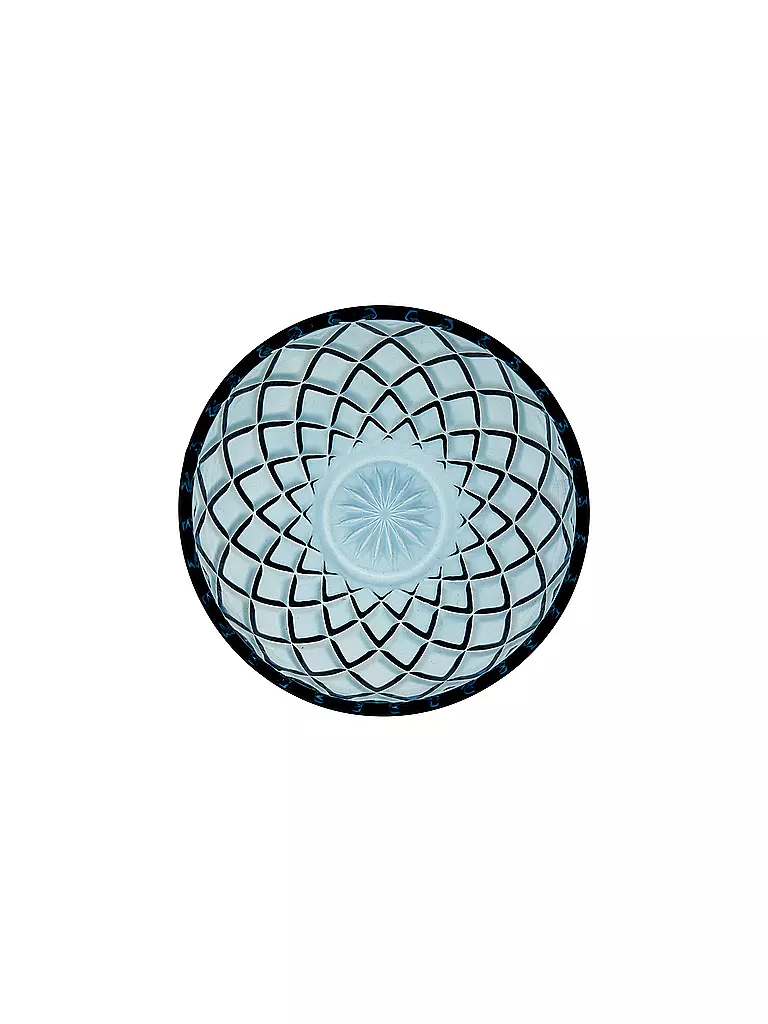 LYNGBY GLAS | Schale 4tlg. 12cm SORRENTO Blau | 