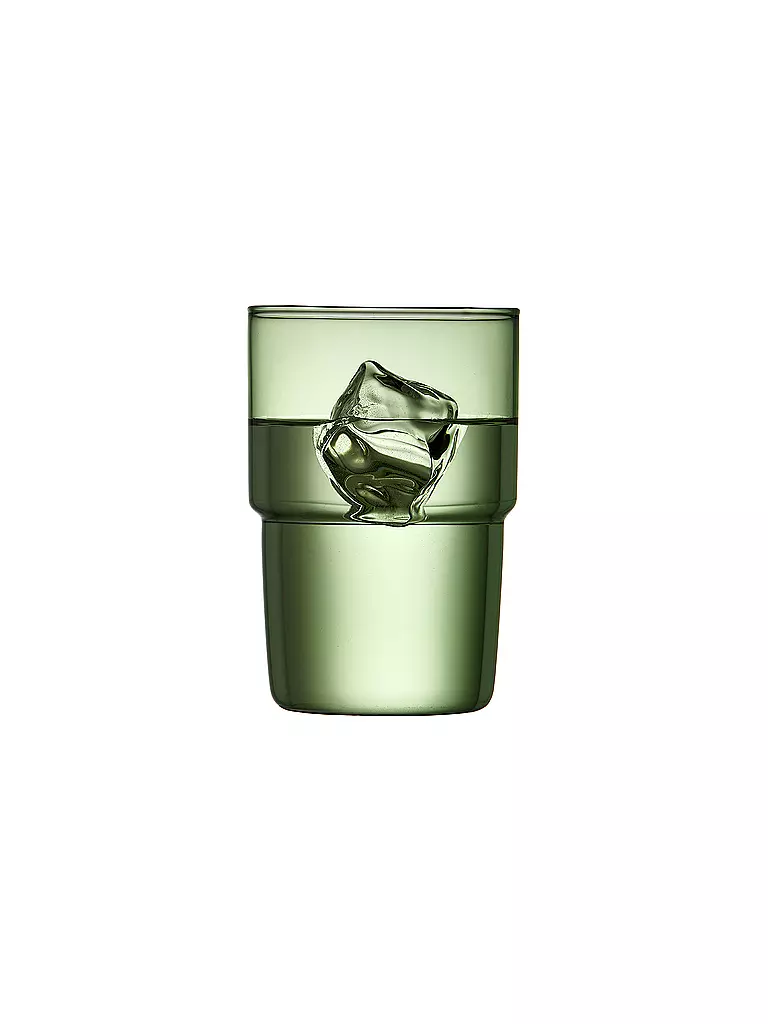 LYNGBY GLAS | Set di 2 bicchieri TORINO 40 cl Verde | Verde chiaro