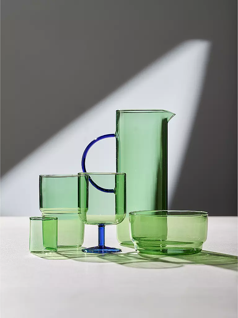 LYNGBY GLAS | Set di 2 bicchieri TORINO 40 cl Verde | Verde chiaro
