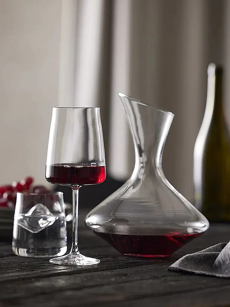 LYNGBY GLAS | Set di calici da vino rosso da 4 pezzi ZERO 54cl | Trasparente