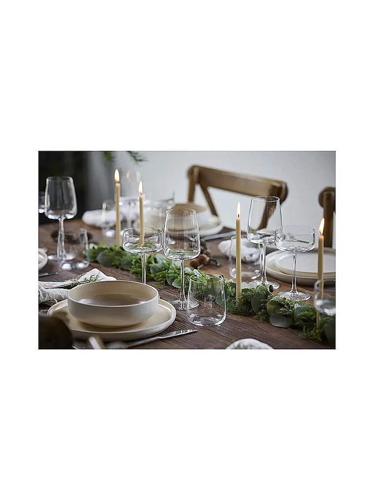 LYNGBY GLAS | Set di calici da vino rosso da 4 pezzi ZERO 54cl | Trasparente