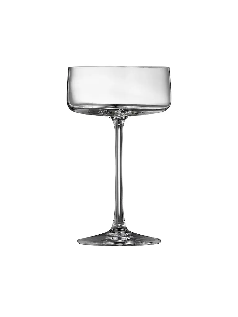 LYNGBY GLAS | Set di coppe da champagne 4 pz. ZERO 26cl | Trasparente