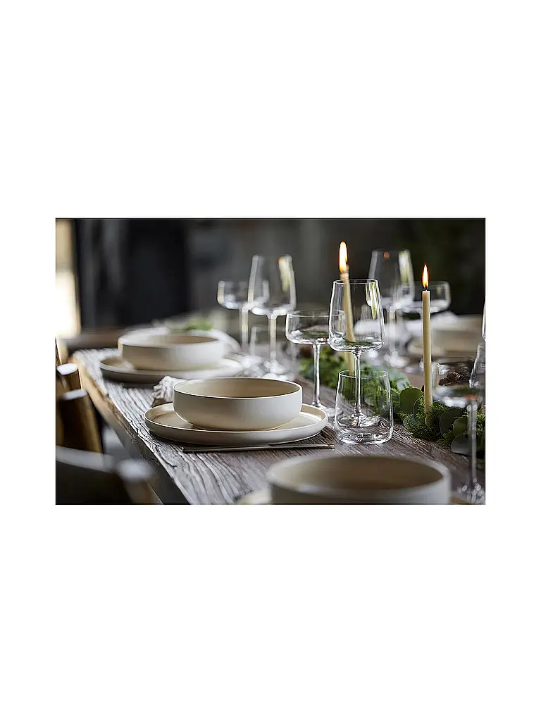 LYNGBY GLAS | Set di coppe da champagne 4 pz. ZERO 26cl | Trasparente