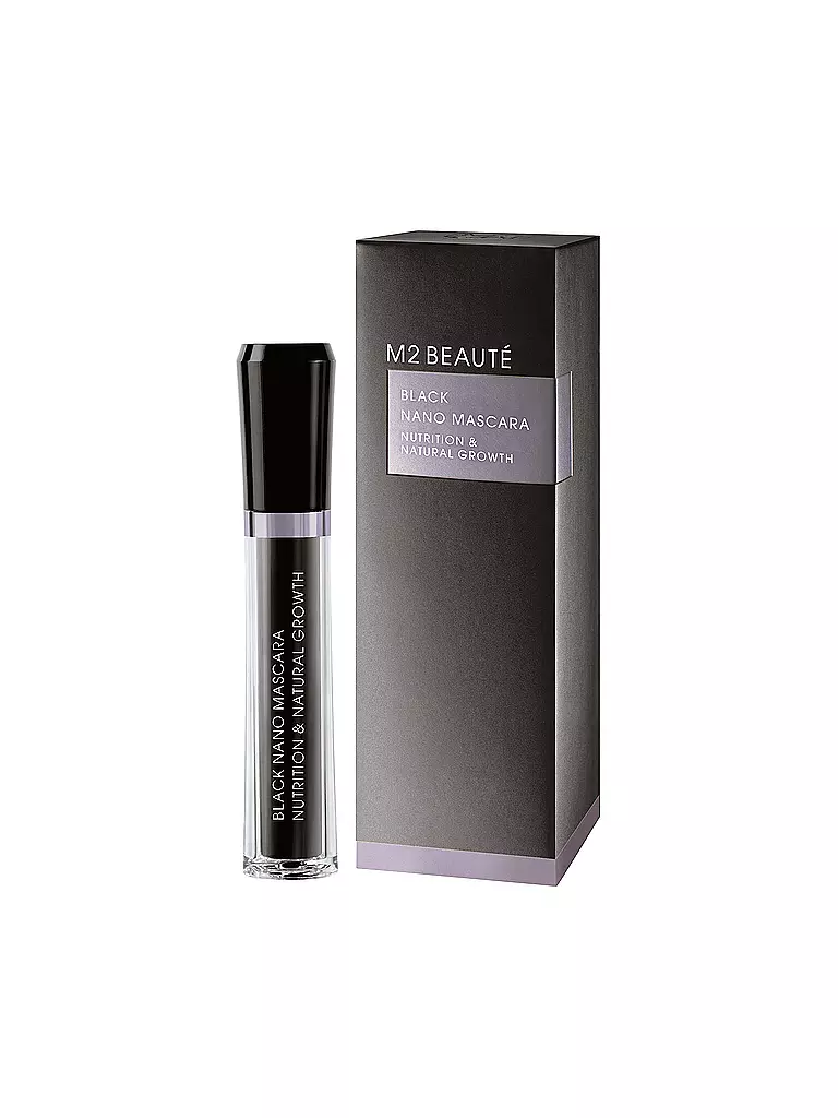 M2 BEAUTÉ | Black Nanao Mascara (01 Black) | Nero