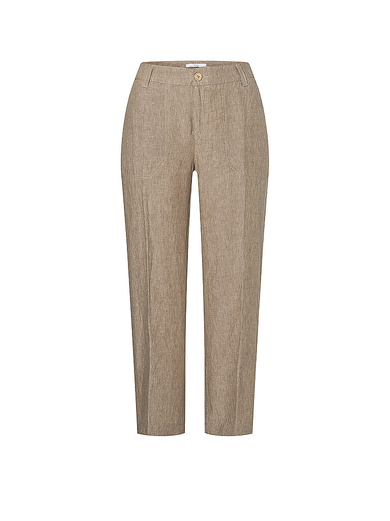 Mac Leinenhose 7/8 Nora beige 40