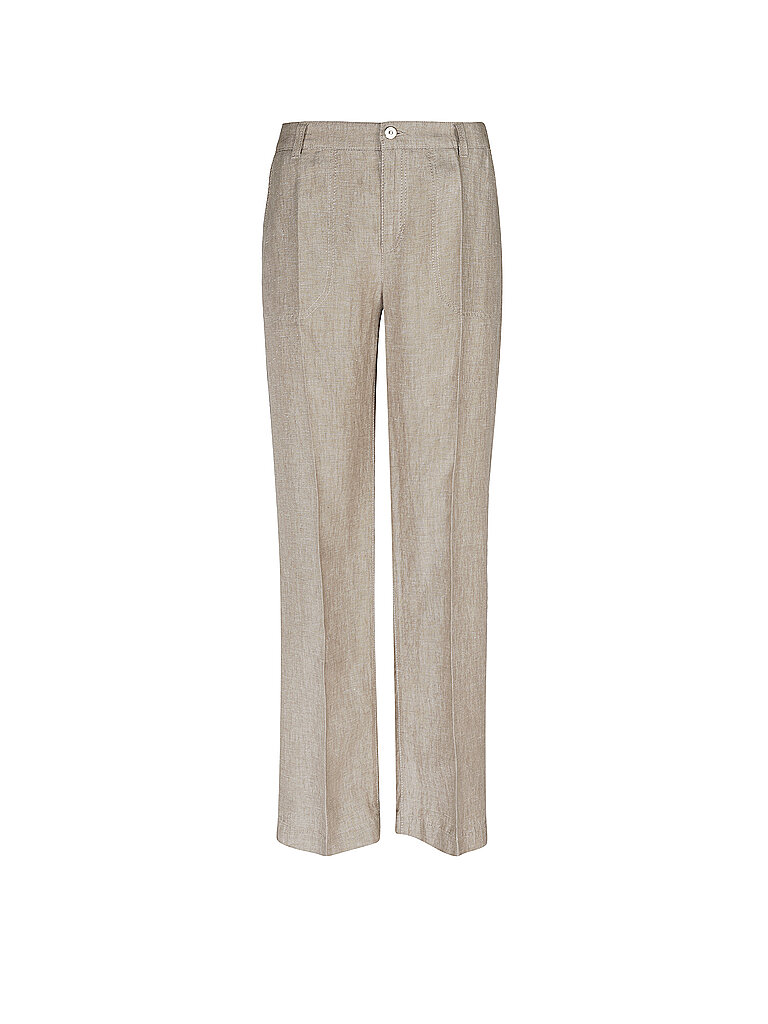 Pantaloni di lino NORA beige 34/L32