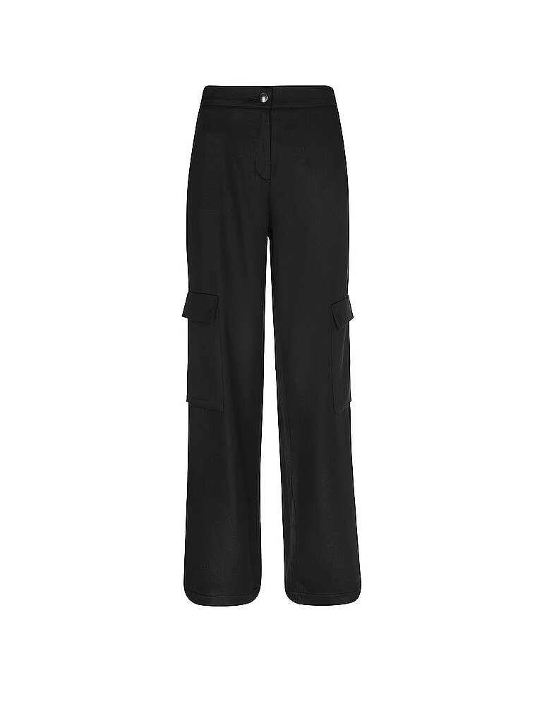 Chino CHIARA CARGO nero 36/L32