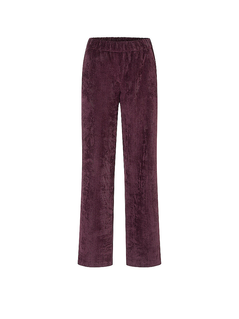 Pantaloni a palazzo CHIARA rosso scuro 36/L32