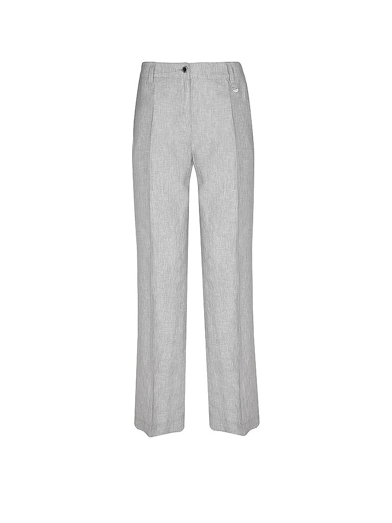 Pantaloni a palazzo NORA grigio chiaro 44/L32