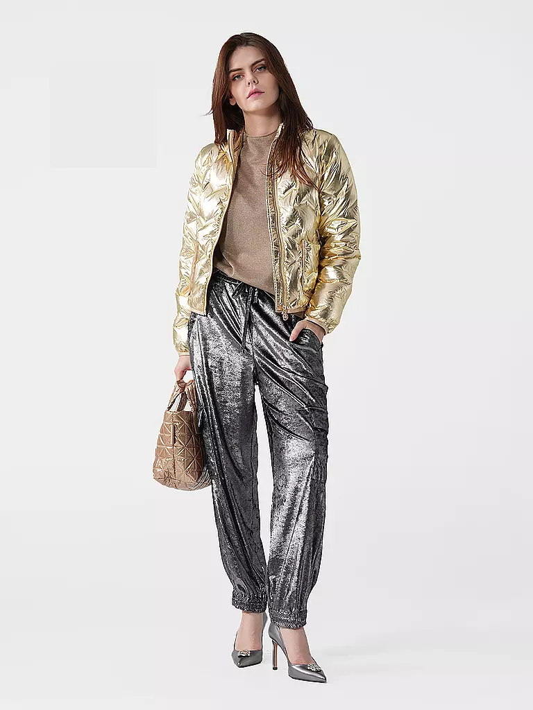 MAC | Cargohose VELVET | Argento