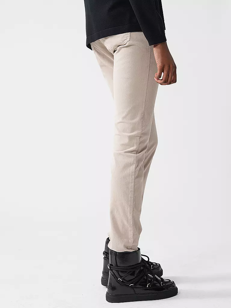 MAC | Cordhose Slim Fit | Crema
