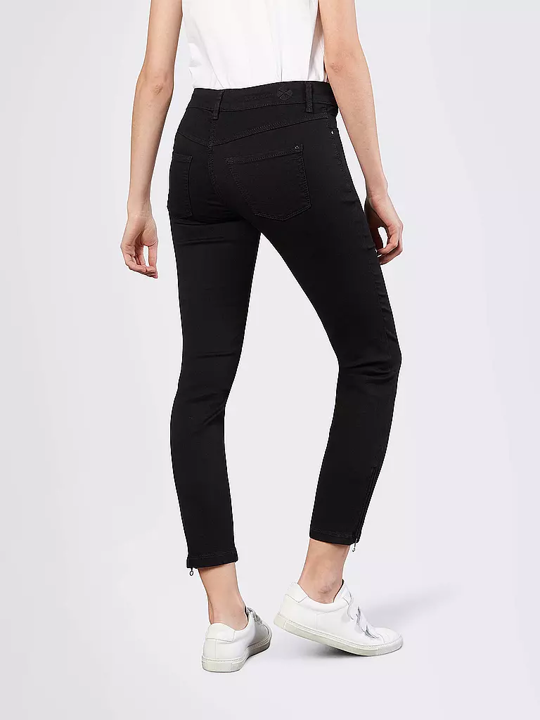 MAC | Hose Skinny Fit 7/8 Dream Chic | Nero