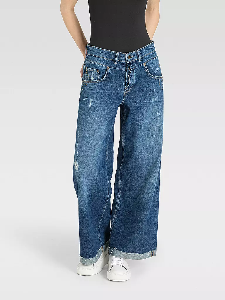 MAC | Jeans a gamba larga NEVADA | Blu