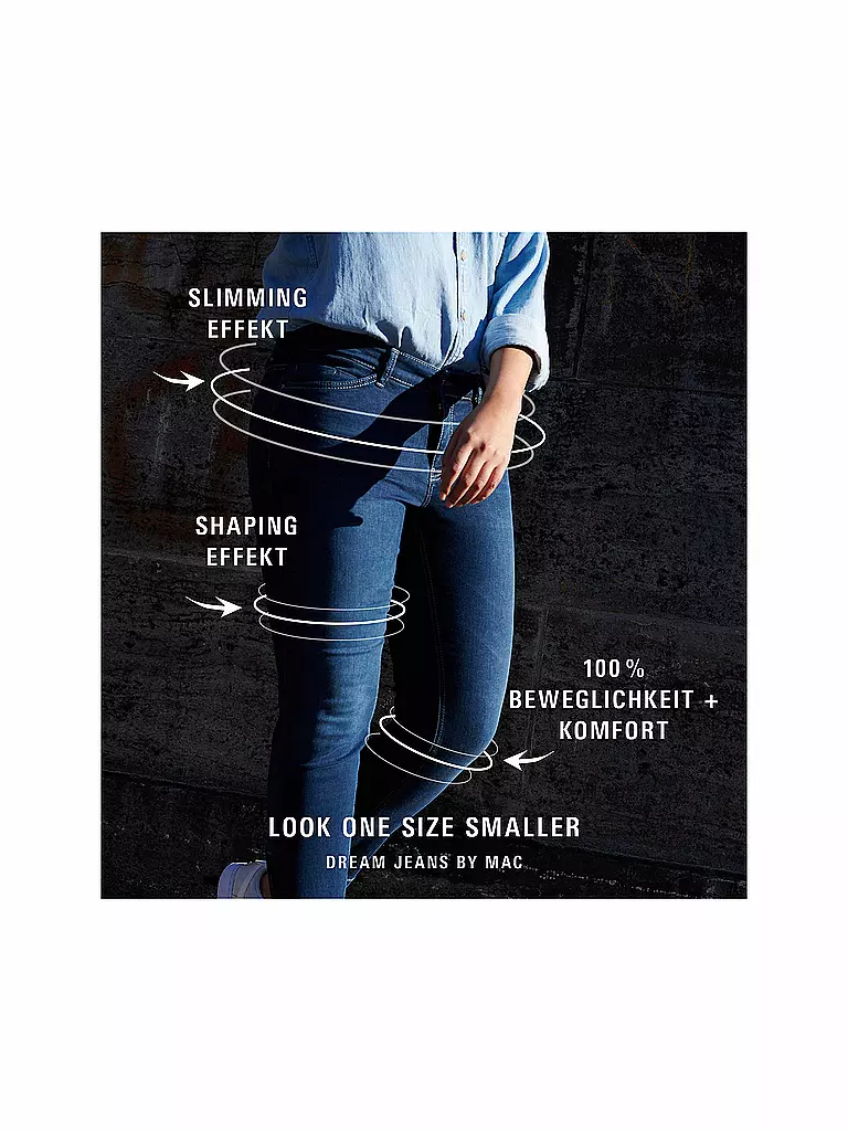 MAC | Jeans Skinny-Fit "Dream" | Blu