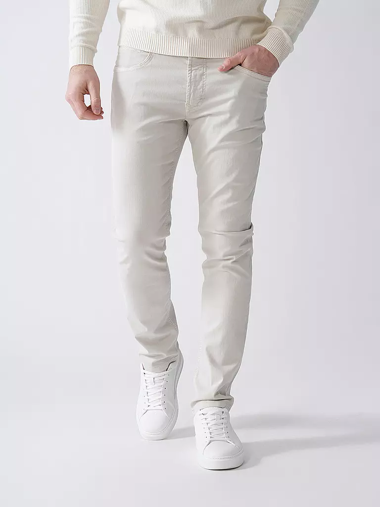 MAC | Jeans Slim Fit ARNE PIPE LIGHT WEIGHT | Crema