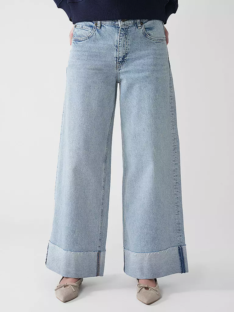 MAC | Jeans Straight Fit 7/8 NEVADA | Blu chiaro